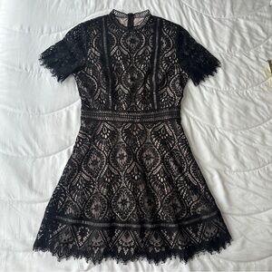 BB Dakota Black Lace Dress